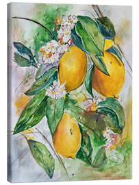 Canvas print Lemons