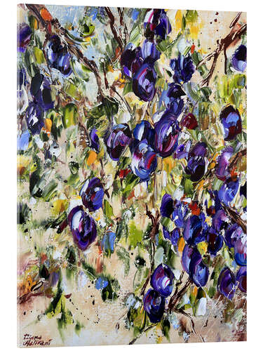 Acrylic print Plum Trees