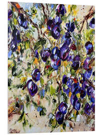 Foam board print Plum Trees - Diana Malivani
