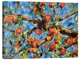 Leinwandbild Pfirsichbaum - Diana Malivani