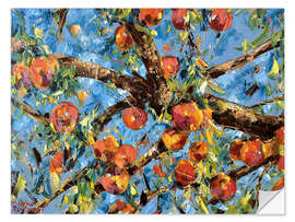 Sticker mural Peach Tree - Diana Malivani