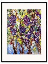 Framed art print Grapes