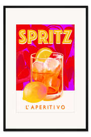 Gerahmter Kunstdruck Spritz, l'aperitivo italiano