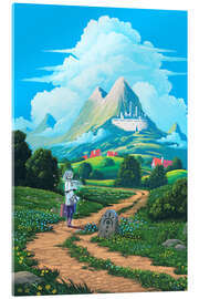 Acrylglasbild Traumhafte Reise - syntetyc