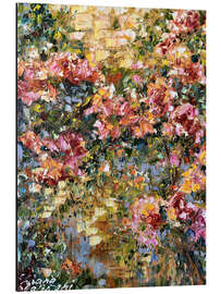 Tableau en aluminium Monastery Roses - Diana Malivani