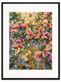 Gerahmter Kunstdruck Klosterrosen