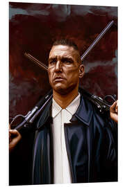 Hartschaumbild Bube, Dame, König, grAS