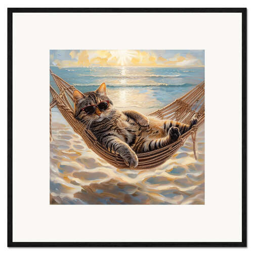 Framed art print Summer Relax