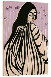 Hout print Daydreaming
