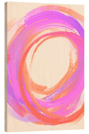 Tableau en bois Colour Circles