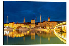 Aluminium print Trogir - Croatia - Peter Schickert