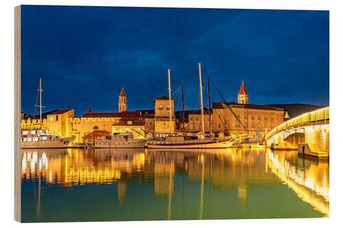 Tableau en bois Trogir - Croatia