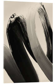 Quadro em acrílico Black Strokes No 23