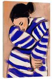 Wood print Selfl Love - treechild