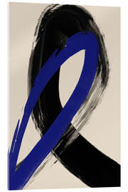 Quadro em acrílico Black And Blue No 3