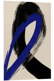 PVC-taulu Black And Blue No 3