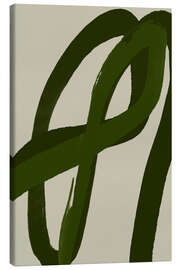 Lienzo Green Strokes No 1 - treechild