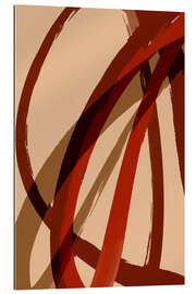 Gallery Print Red Strokes No 1