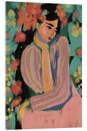 Acrylic print Sora In Flower Garden - treechild