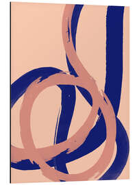 Quadro em alumínio Colour Strokes No 18