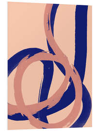 Hartschaumbild Colour Strokes No 18