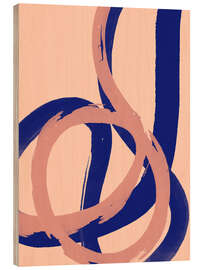 Holzbild Colour Strokes No 18