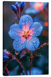 Canvas-taulu Blue flower