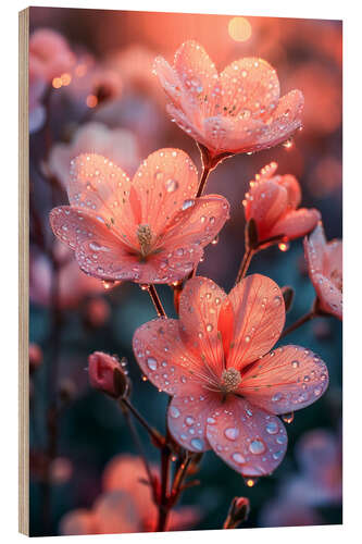 Puutaulu Pink blossoms