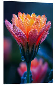 Acrylglasbild Lila Blüte
