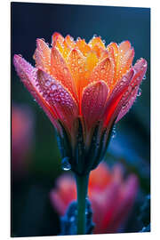 Magnettafel Lila Blüte