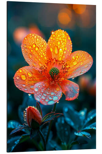 Aluminium print Orange blossom