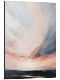 Magnettafel Sonnenaufgang abstrakt