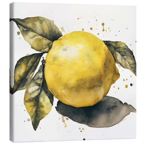 Lerretsbilde Lemon Closeup