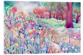Akrylbilde Where the Wild Flowers Grow - Josh Byer