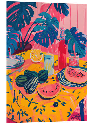 Acrylic print Melon For Two