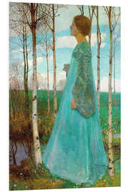 Foam board print Spring
