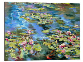 Gallery Print Blühende Seerosen