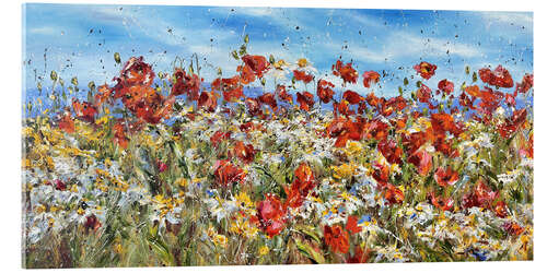 Tableau en verre acrylique The joy of living