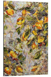 Magnettafel Zitronen