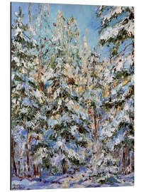 Stampa su alluminio Snowbirds
