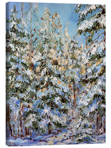 Lienzo Snowbirds