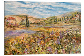 Alubild Die süße Luft der Provence