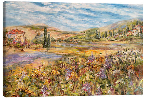 Canvas print The sweet air of Provence