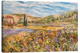 Canvas print The sweet air of Provence - Diana Malivani