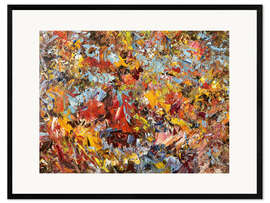 Gerahmter Kunstdruck Ohne Titel, Abstraktion