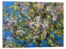 Aluminium print Blooming Apple Tree