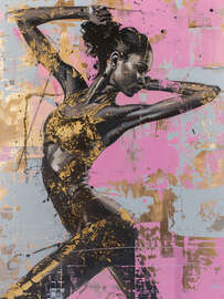 Magnettafel Mystic Femininity Dance III