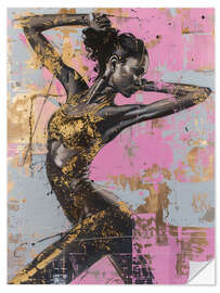 Wandsticker Mystic Femininity Dance III