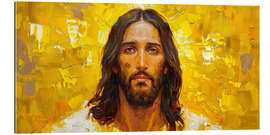 Gallery Print Jesus Gold