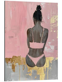 Magnettafel Goldener Sand